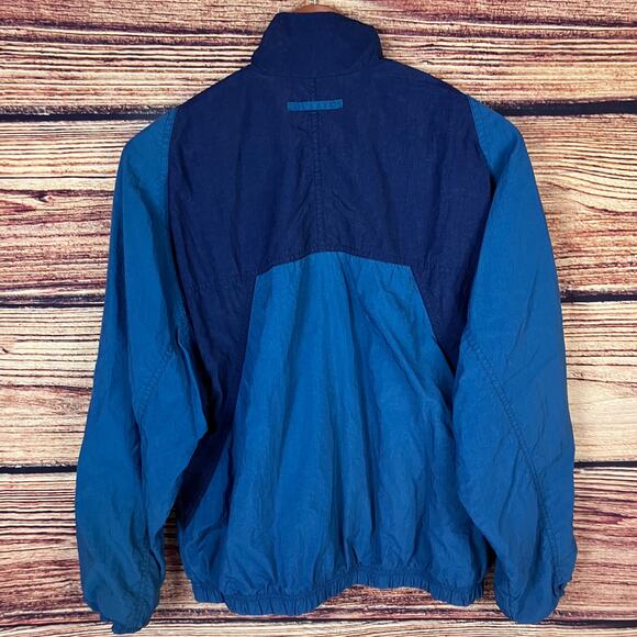 Vintage 1990s Nike White Tag Dark Blue Windbreaker Jacket - Picture 7 of 7